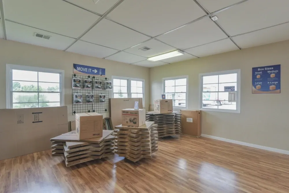 Packing supplies for sale at My Storage.