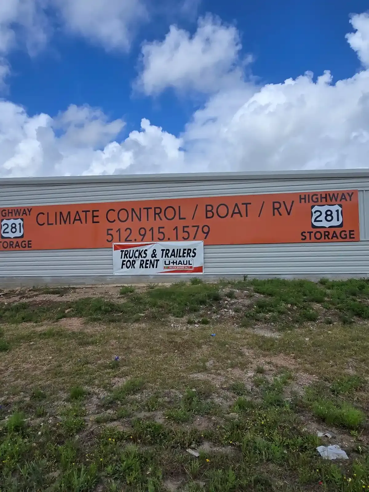 Storage facility exterior