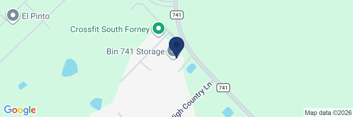 Map showing facility locations