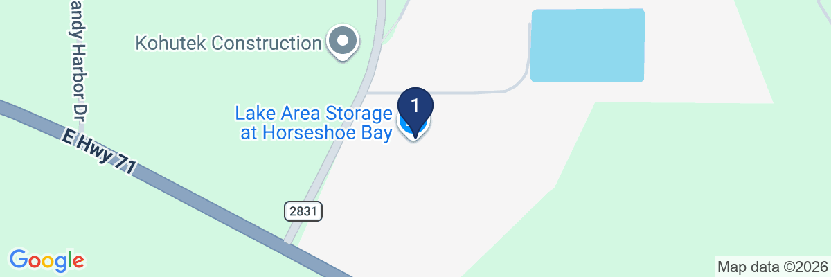 Map showing facility locations