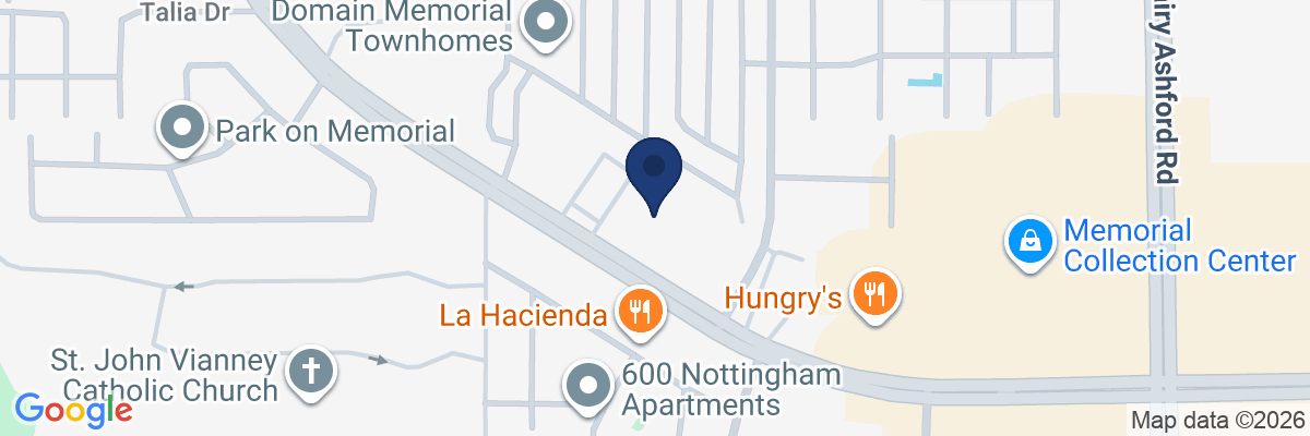 Map showing facility locations