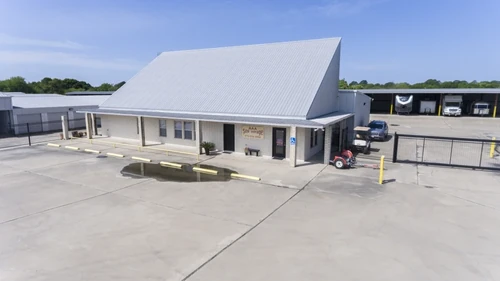 AAA Self Storage - Brenham storage facility exterior view