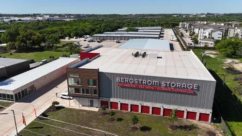 Aerial image of inventory storage facility