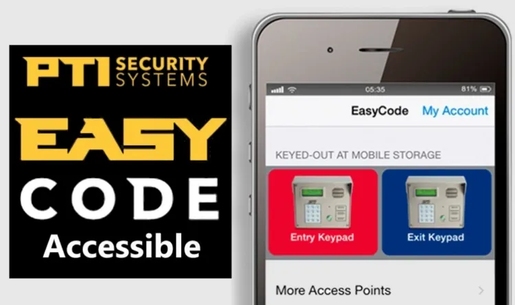 Security system at Another Attic Self-Storage.