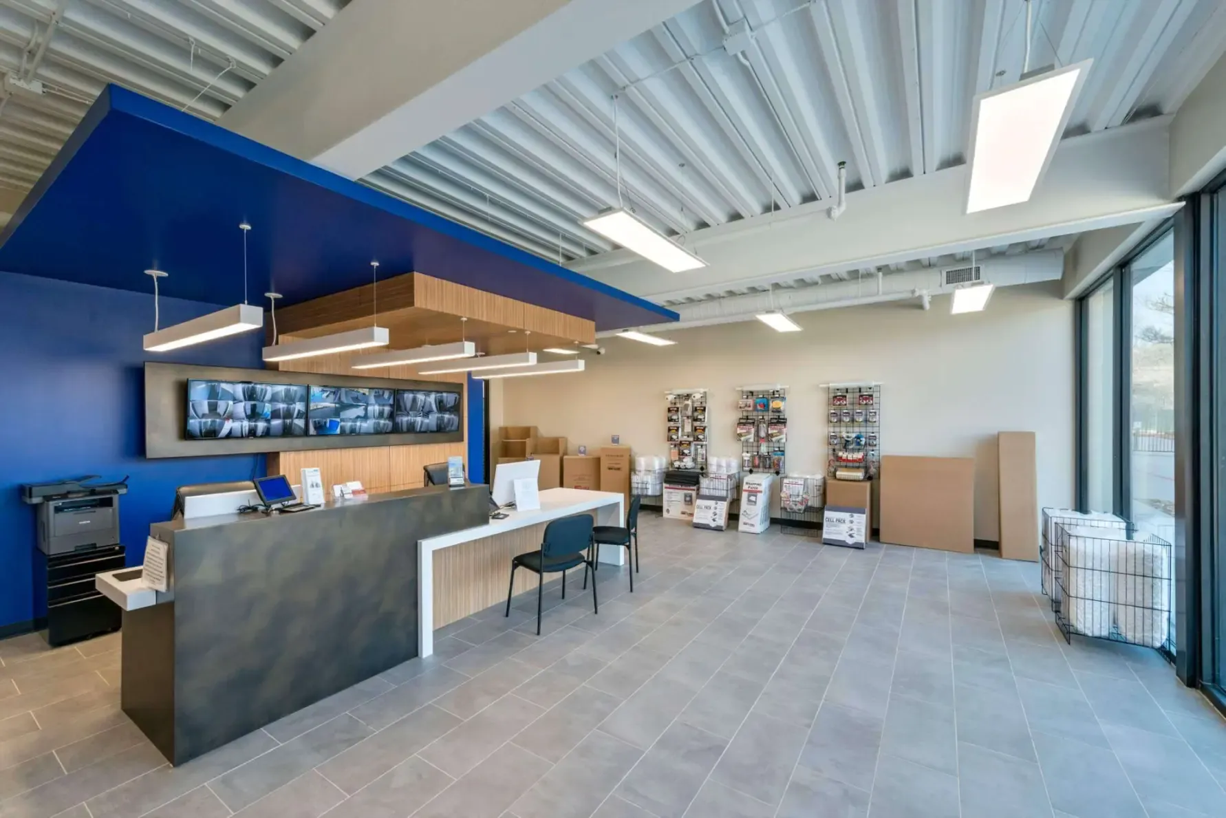 Front Office at Self Storage Facility