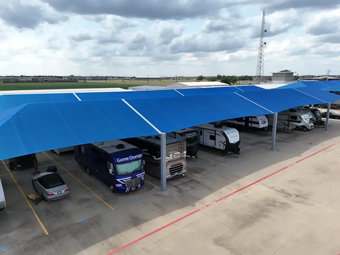 Parking storage at Lockhart Self Storage