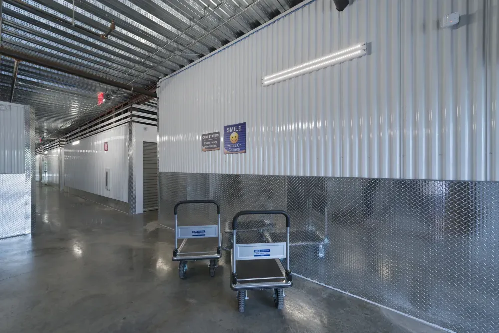 Moving carts available at EaDo Storage.