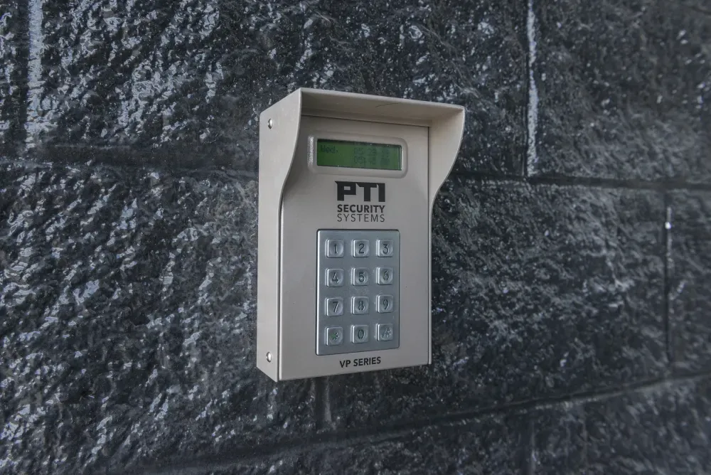 Keypad entry access to EaDo Storage.