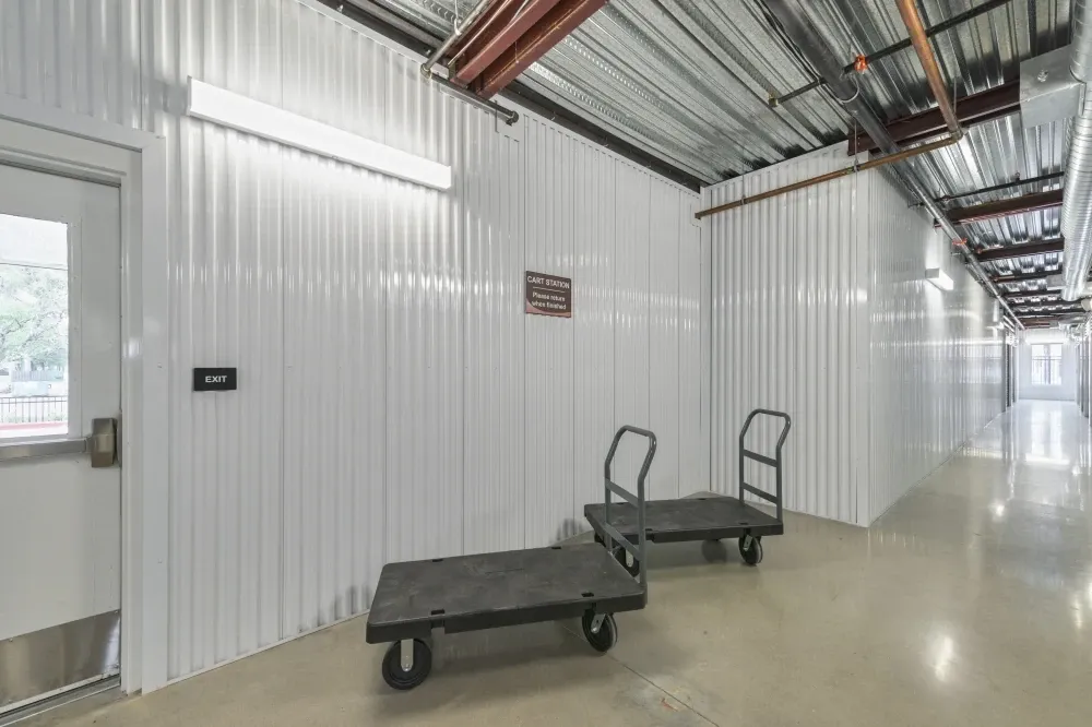 dolleys at the Willow Forest storage facility