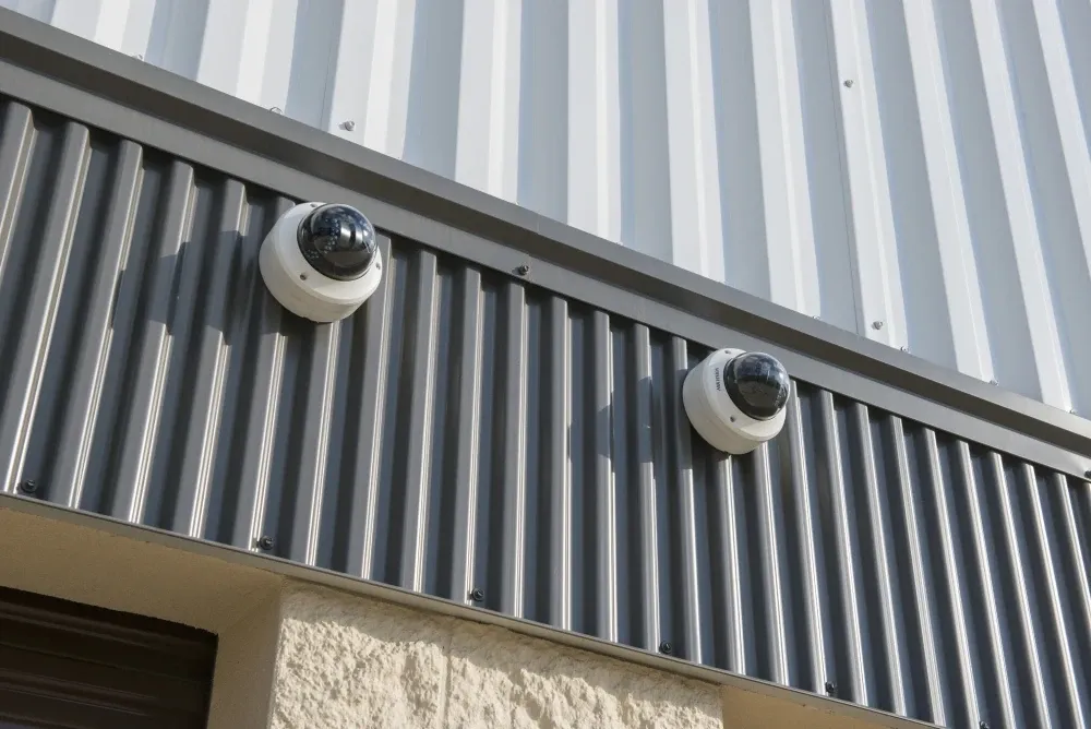 cameras at the Willow Forest storage facility