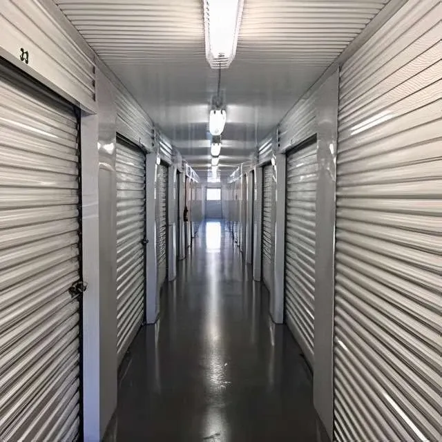 Climate-controlled self-storage units at North Shepherd Mini Storage.