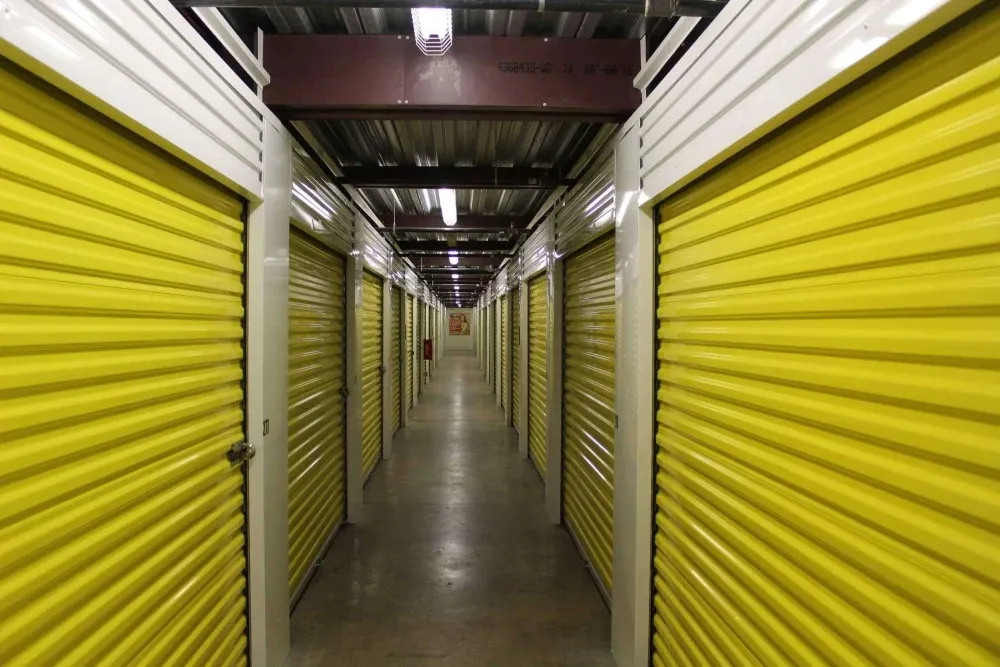 Pasadena's Best Storage indoor storage hallway.