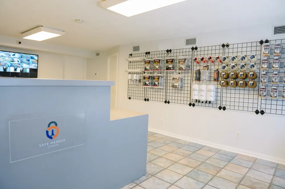 Office building at Safe Harbor Storage.