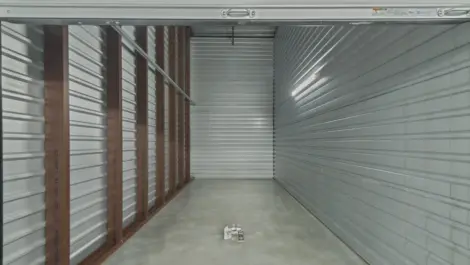 Opened indoor storage at Memorial Drive Storage.