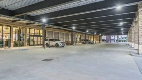Loading area at Memorial Drive Storage.