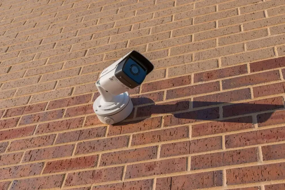 Security camera at Frisco Self Storage.